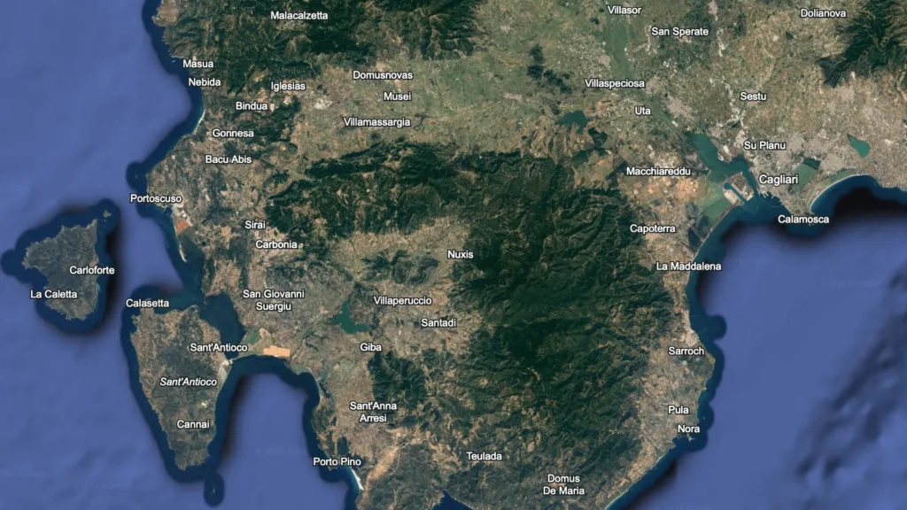 Posizione Appartamenti Sant'Antioco