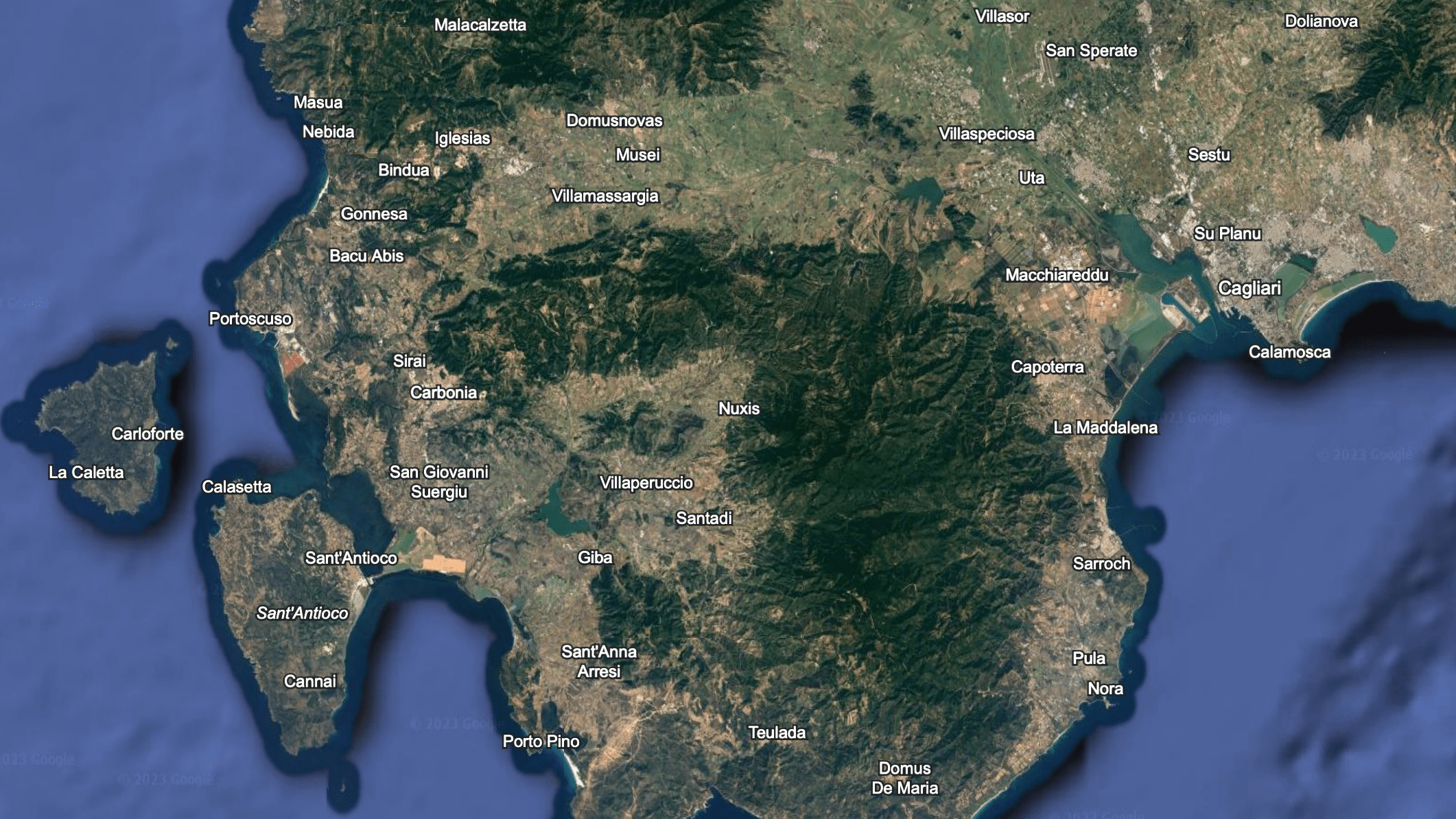 Posizione Appartamenti Sant'Antioco